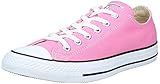 De tela. Converse Unisex Chuck Taylor All Star, Zapatillas de Baloncesto bajas, Rosado (Rosado), 6 B(M) US Women / 4 D(M) US Men