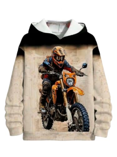 Image of Boys Humour and Comic Printed Long Sleeves Sweatshirt, Cotton Blend, Hooded Neck