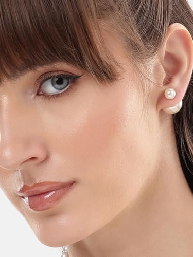 Image of Mansiyaorange Chunky Earrings Tops Stud For Women & Girls