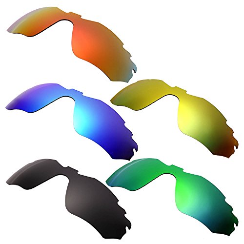 Lentes de repuesto para Oakley Radar Edge en un pack de 5 pares intercambiables