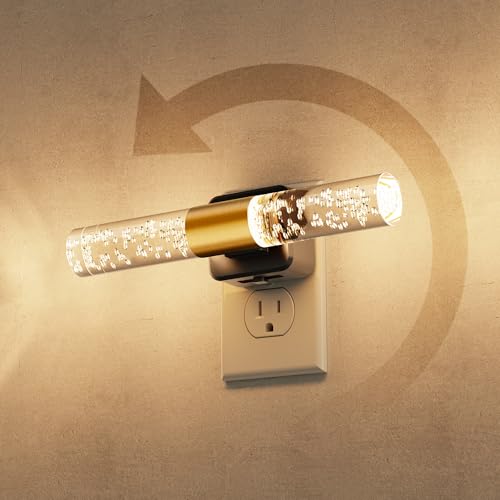 L LOHAS LED Night Light Rotating,[2 Pack] Night Lights Plug