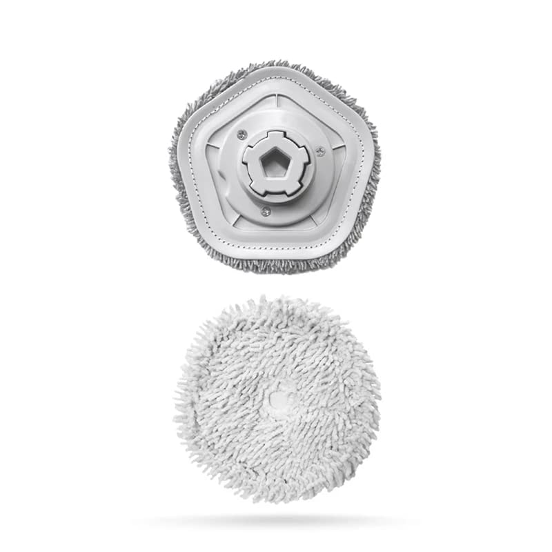 Panni Di Ricambio Per Aspirapolvere Robot Bot W10 / W10 Pro - 6 Pezzi + 2 Supporti - Panni In Microfibra Antipolvere - Facili Da Sostituire - 4