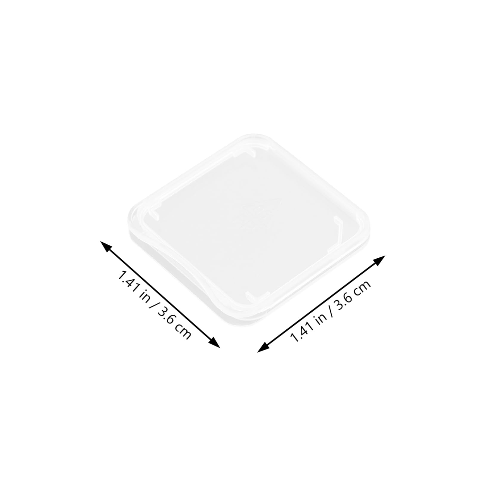 Lot De 100 étuis De Rangement Pour Cartes Mémoire (transparents