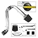 KAX Cold Air Intake Kit Compatible with Accord 1994-1997 L4 2.2L, Accord 1998-2002 L4 2.3L, Black