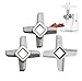 Produktbild liangzai 3 stücke Fleischschleifblätter # 5 Mincermesser 620949 Fit für Bosch CNFW4 MFW1501 MFW2500 MFW2520 MFW45020 MMWP2004 MUM4406 MUM4585 Mum MFW Hilarity