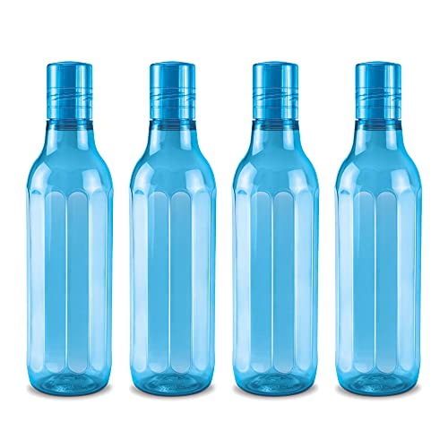 MILTON Prism 1000 Pet Water Bottle Set of 4, 1 Litre Each, S...