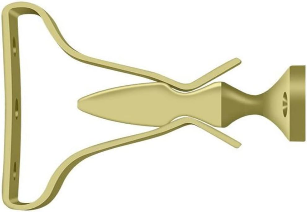 Deltana Shutter Door Holder,2-3/4"Satin Nicke