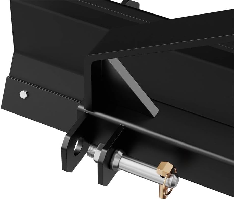 Replacement for Scrpaer 3 Point Rear Grading Blade for Tractor Cat 0 & Cat 1 Steel 52" Width OEM