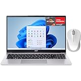 acer Laptop Aspire 3 AMD Ryzen 7 7730U 32GB 1TB SSD 15.6” Full HD W11 Plata Teclado Ingles Mouse DXT Multitarea Intensiva...