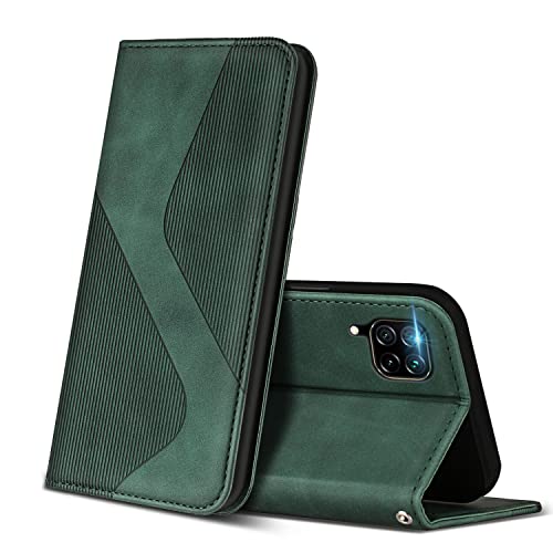ZONNAVI Cover per Huawei P40 Lite, Flip Custodia Pelle PU