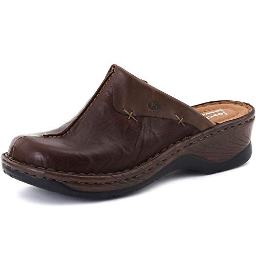 Josef Seibel Catalonia 48 Women's Clogs, Brown Brazil, 4 UK