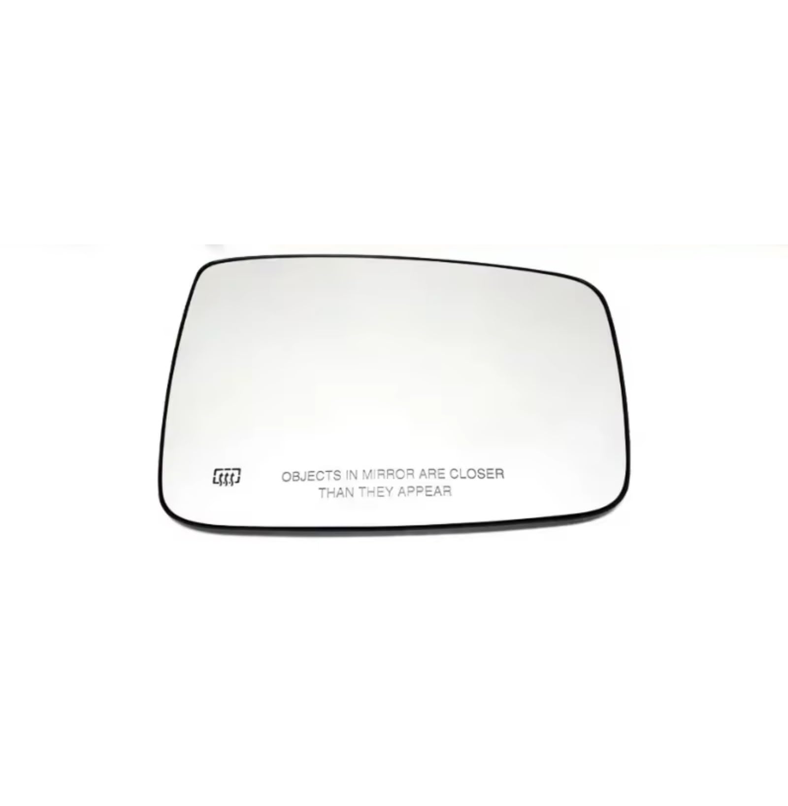 Retrovisor Cristal Retrovisor Exterior Para RAM 1500, 2500, 2009-2019 Repuesto | Lado izquierdo o derecho LH RH espejo retrovisor de puerta de coche calefactado espejo retrovisor(1pc Right)