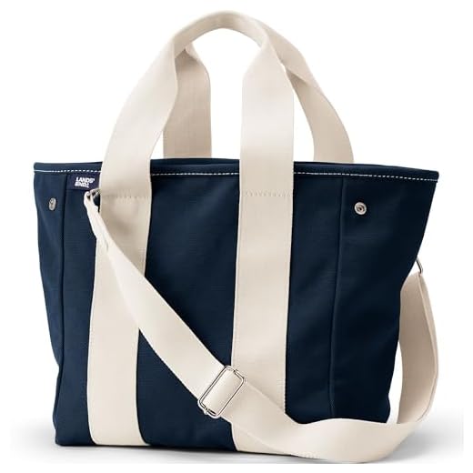 Best travel tote bag with zipper Lands' End Multiway Pocket Tote