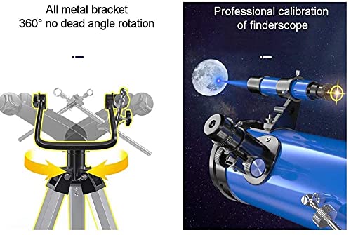 Telescopio Astronómico para Principiantes 114mm Apertura miniatura 6