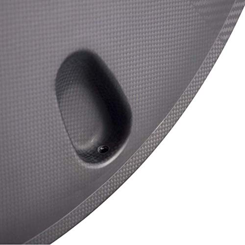 Hulkwheels 700C Full Carbon Disc Wheel Fixed Gear Wheelset Clincher Rim Front & Rear Wheel Set Disc Rear Bicycle Wheel For Time Trial/Track Bikes Wheel Matte Finish (Ud, I Pair Wheelset) #TOP4