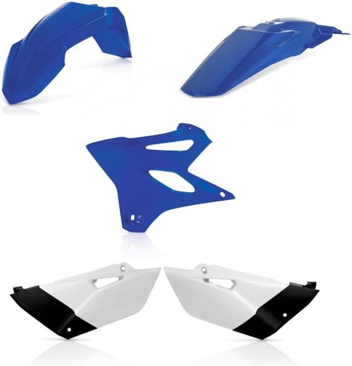 Acerbis Replica Plastic Kit Blue/Black Compatible with Yamaha YZ85 2015-2021 - 2403014891