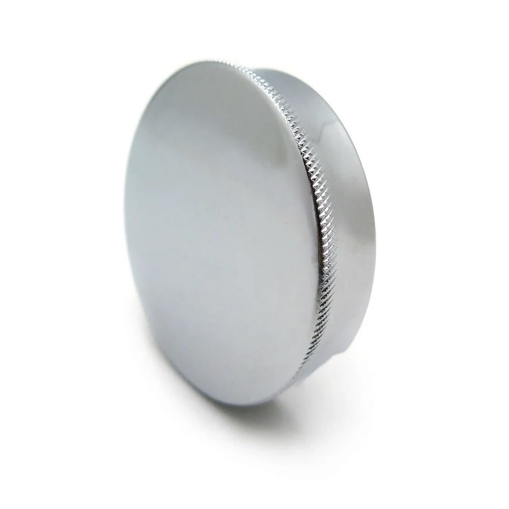 Tapón de Combustible Cromado para Motocicleta de 2 1/2", tapón de Gasolina abovedado, tapón de depósito de Combustible de 2-1/2", para Piezas de Motocicleta Triumph, BSA, Norton y AJS.