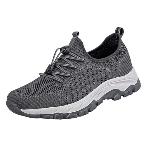Zapatillas de correr para hombre, zapatillas de deporte para hombre, zapatillas de gimnasio, antideslizantes, de malla, transpirables, para el tiempo libre, amortiguación, para caminar al aire libre