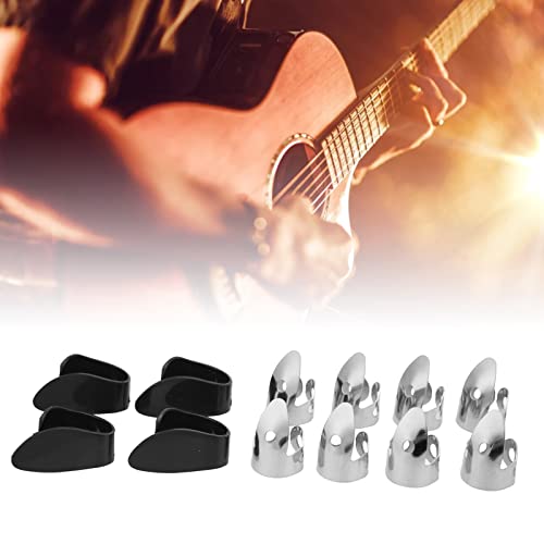 Protecteur de médiators de pouce, plastique métal mieux jouer match parfait 12 pièces design ouvert idéal présent… - Les Beatles, Paul McCartney, John Lennon, RIngo Starr, George Harrison Protecteur de médiators de pouce, plastique métal mieux jouer match parfait 12 pièces design ouvert idéal présent… – Image 3