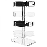 expositor cinturones karate Expositor para cinturones en plexiglás transparente para 4 elementos, Expositor para cinturones en plexiglás transparente para 4 elementos; ideal para tiendas de ropa, marroquinería, etc