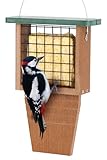 Gtongoko Recycled Plastic Suet Bird Feeder for Outside Hanging, Woodpecker Suet...