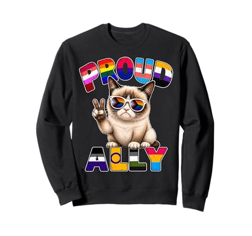 Proud Ally Cat LGBTQ�v���C�h���ԁB �g���[�i�[