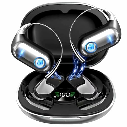 AI Translation Earbuds Real Time,164 Languages Translator Ear Buds,Audifonos Traductores Inglés Español,5-in-1 Translating Headphones/7 Modes/96H Translator Device for Travel Business Learning
