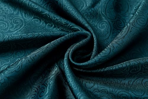 Image of 35 inch Men's Large Square Jacquard Scarf - Cowboy Wild Rugged Style, With Gift Packed
