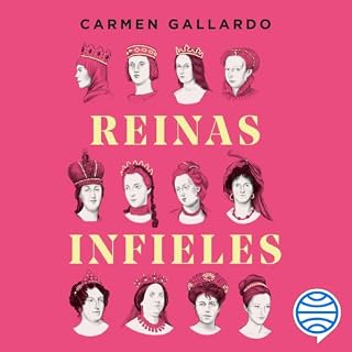 Diseño de la portada del título Reinas infieles