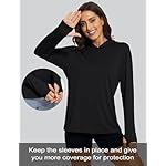 MAGCOMSEN Women's Sun Hoodie UPF 50+ Long Sleeve Shirts for Hiking Fishing Athletic Lightweight UV Hoodie - Image 3