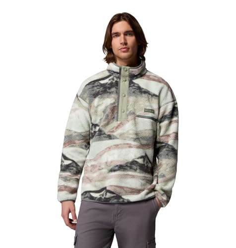 Image of Columbia Helvetia II Printed Half Snap Fleece