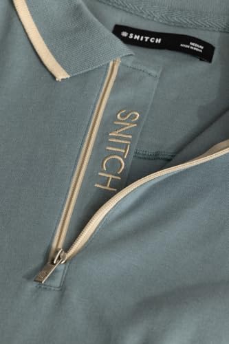 Image of SNITCH Bento Blue Plain Polo T-Shirts