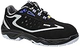 ELTEN Sicherheitsschuhe RUSHER Low ESD S1, Herren, sportlich, leicht, schwarz, Stahlkappe - Größe 46