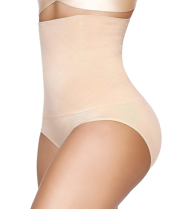 ALYNE Shapewear for Women Tummy Control High Waisted Body Shaper Shorts Shapewear Beige Deal
