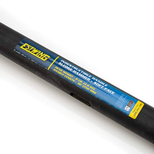 Estwing 8 lb. Head, 30" Length Indestructible Handle Soft Face Sledge Hammer - Image 6