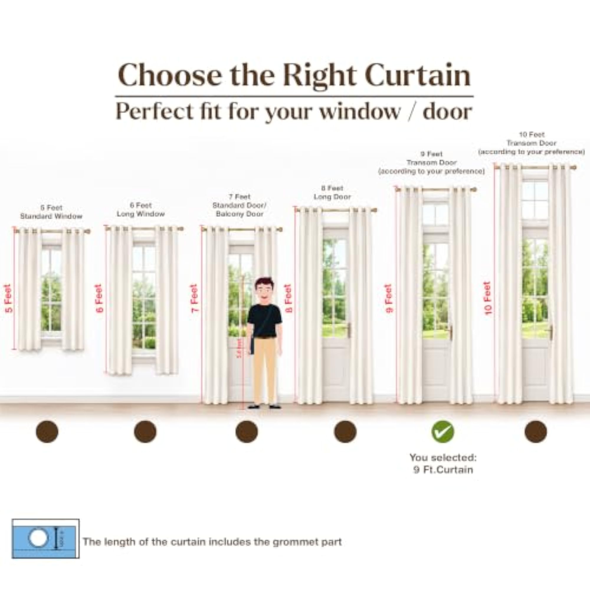 100% True Blackout Curtains, Embossed Panels Set of 2