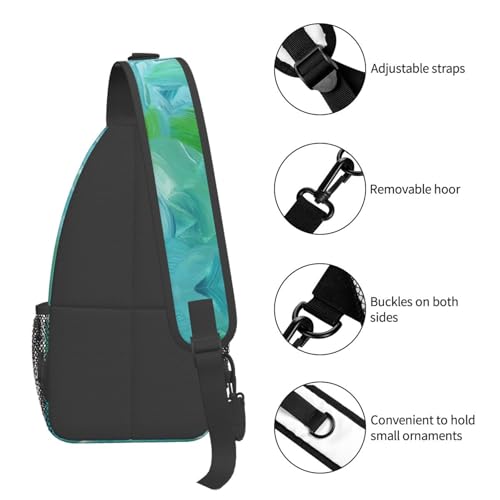 Mochila Cruzada MyPiky Estampada Negra 2L miniatura 5