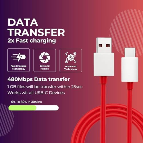 Image of Alitayee Original 100W USB Type C Data Sync Fast Charging Charger Cable Compatible with OnePlus 15 /15R13 /13R /12R /12 /11 /11R /10 /10R /9 /9R /8 /8T,Nord 5 /4 /3,CE4 /3 /2 /Lite Support Type-C By Marchpower.