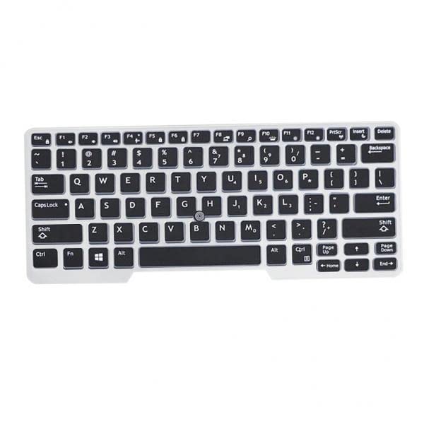merishopp 4xsilicone keyboard skin for compatible with dell latitude e5480 e5490 black|computers/tablets & networking | laptop & desktop accessories | keyboard protectors