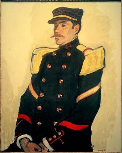Tableau d'art Abstrait Albert Marquet Impression Haute Définition sur Toile 60x90cm