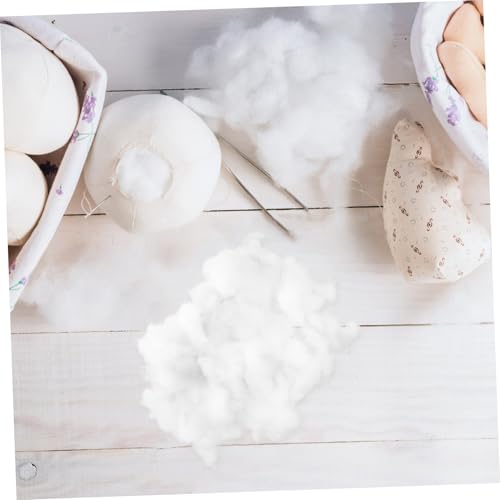 COHEALI Cotton Stuffing for Stuffed Animals Soft Pillow Filling for Crafts Cloud Decorations Moisture Absorbent White Cotton Batting for Seasonal Decor Shape Retention - Thumbnail 5