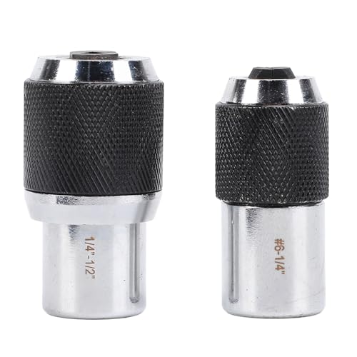 Wydajny Zestaw Nasadek do Gwintowników, Gwintowanie M3-M12, Regulowany Adapter Nasadowy 3/8 6-1/4in 1/4in-1/2in, ściągacz, o Dużej Elastyczności, do Narzędzi z rękojeścią