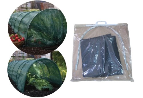 Preisvergleich Produktbild Garden Pleasure Pflanztunnel Netz Pflanzenschutznetz Pflanzenschutztunnel (2 Stück)