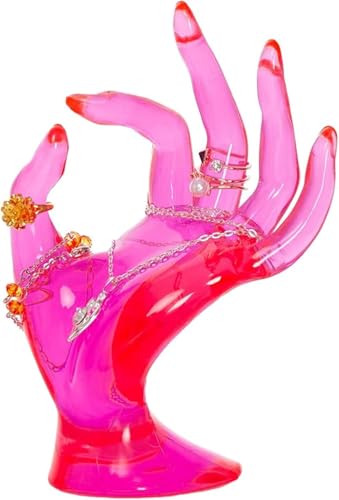 Maxsirui Hand Form Ring Holder Jewelry Display Organization Rack Bracelet