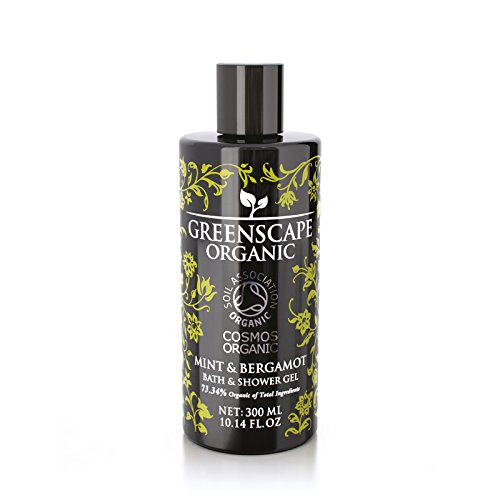 Greenscape Organic Mint & Bergamot Bath and Shower Gel 300ml