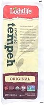 Lightlife Vegan Non-GMO Organic Original Soy Tempeh, 8 ounce (Pack of 12)