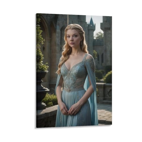 OMISKAHU Sexy Celebrity Model Princess Tyrell As Princess HD Printed Posters And Prints on Canvas for Home Decor Wall Art 16x24inch(40x60cm)