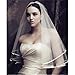 DLOULP Stylish Bridal Veils Delicate Double Layers Fashionable Soft Bridal for Weddings and Banquets Bachelorette Party Veils
