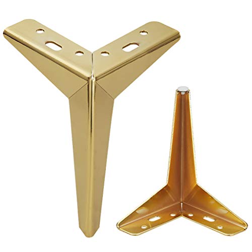 Patas para muebles de repuesto triangulares para solucionar la inestabilidad del sofá 4