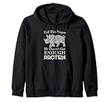 Photo Gallery tell this vegan enough protein vegan bodybuilding strong felpa con cappuccio Photo Gallery tell this vegan enough protein vegan bodybuilding strong felpa con cappuccio